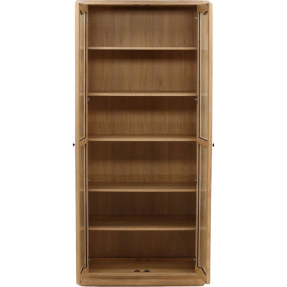 Ione Cabinet by Arch & Plane in natural. Made from oak veneer, rubber wood in a unique style.