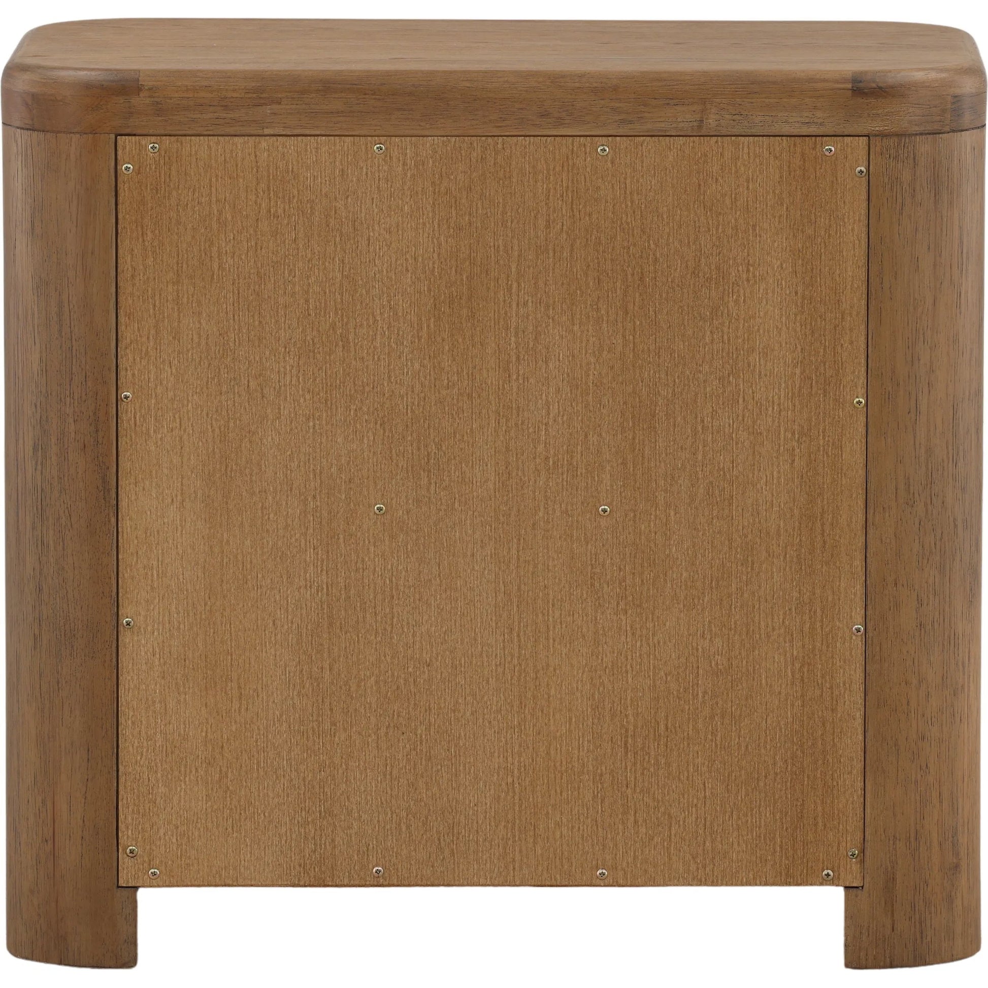 Leon Nightstand by Arch & Plane in brown. Made from oak veneer, rubber wood in a unique style.