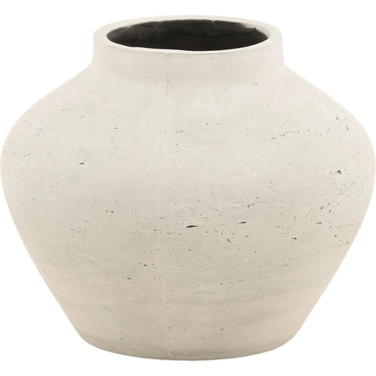 Jocasta Vase by Arch & Plane. Made from cement in a unique style.