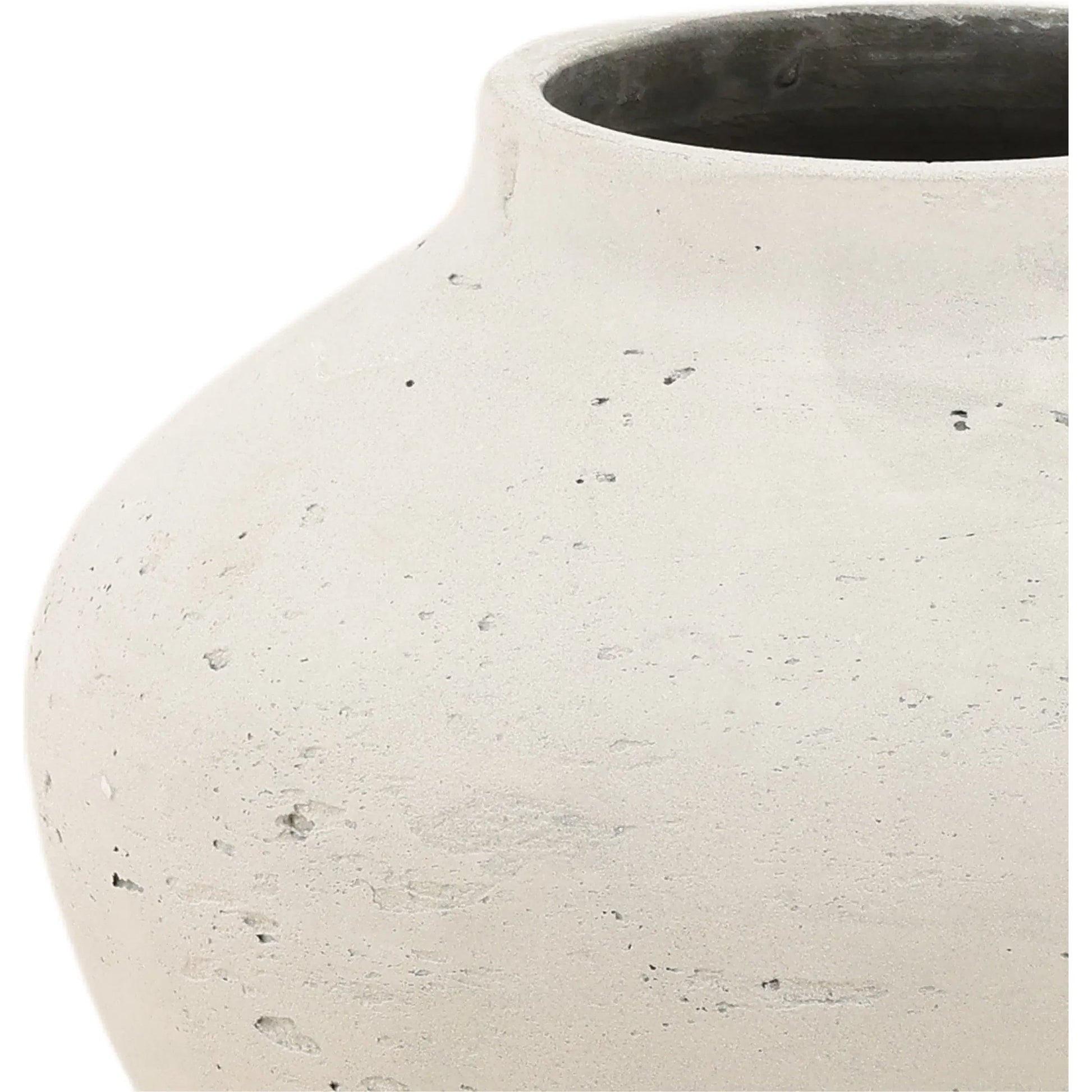 Jocasta Vase by Arch & Plane. Made from cement in a unique style.
