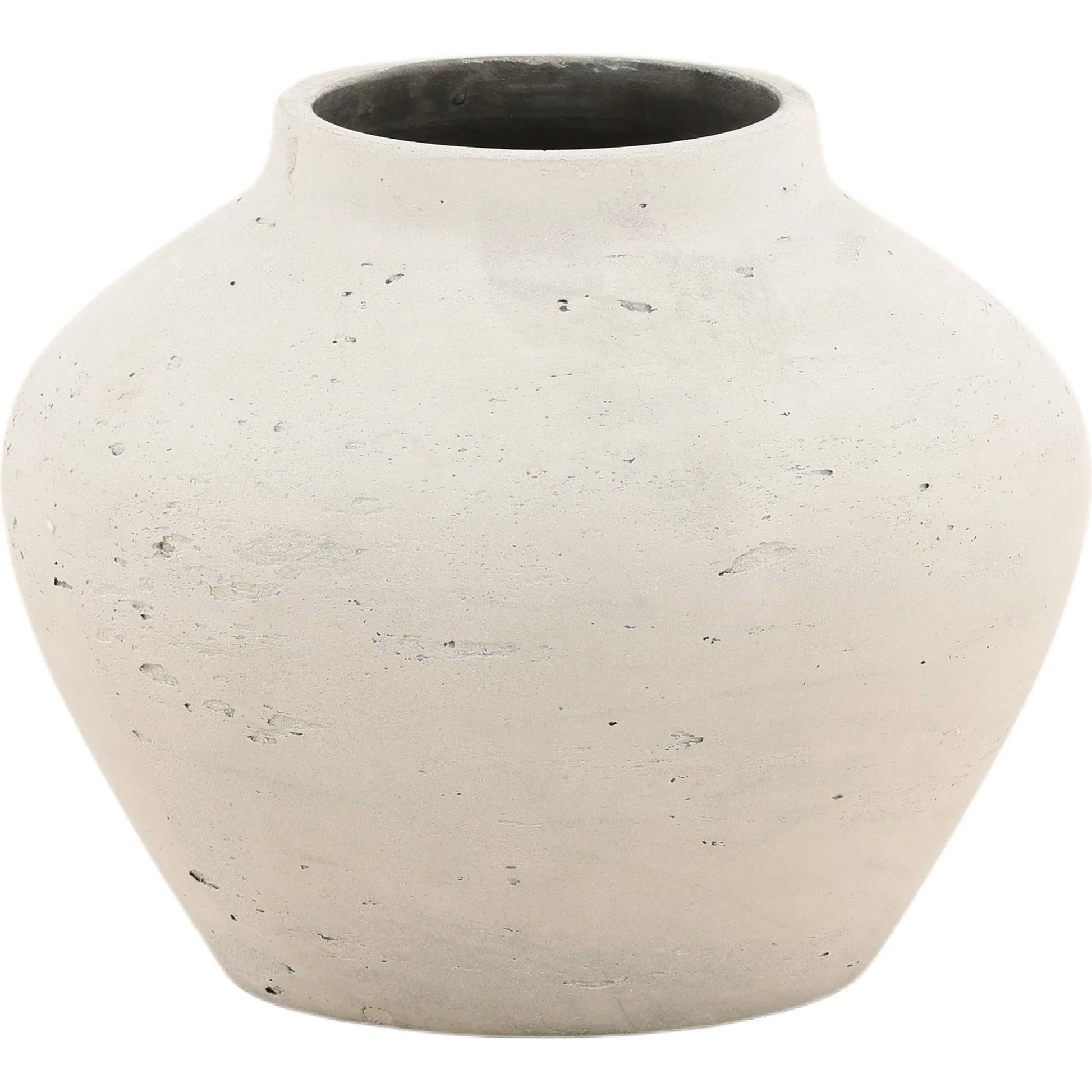 Jocasta Vase by Arch & Plane. Made from cement in a unique style.