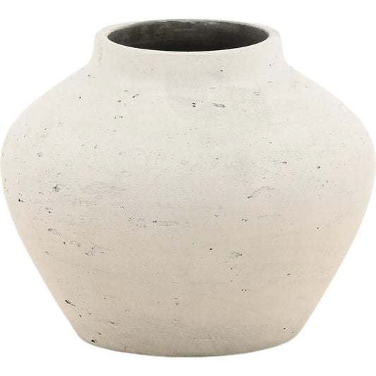 Jocasta Vase by Arch & Plane. Made from cement in a unique style.