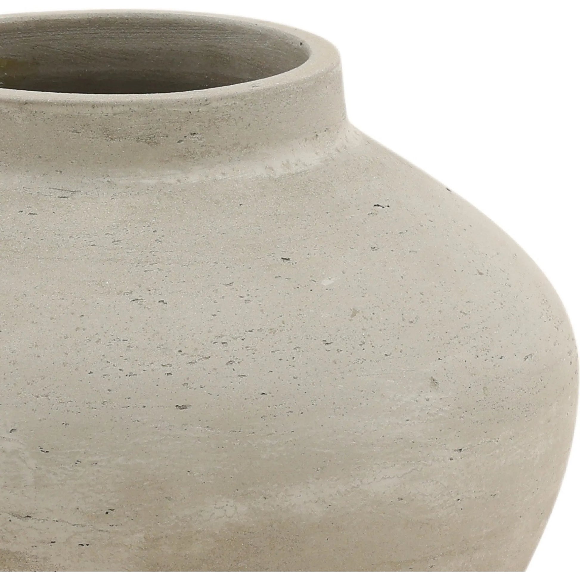 Jocasta Vase by Arch & Plane. Made from cement in a unique style.