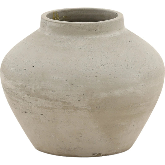 Jocasta Vase by Arch & Plane. Made from cement in a unique style.