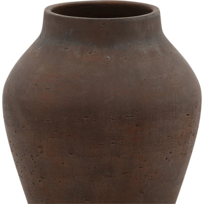Effie Vase by Arch & Plane. Made from cement in a transitional style.