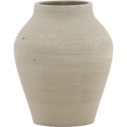 Effie Vase by Arch & Plane. Made from cement in a transitional style.