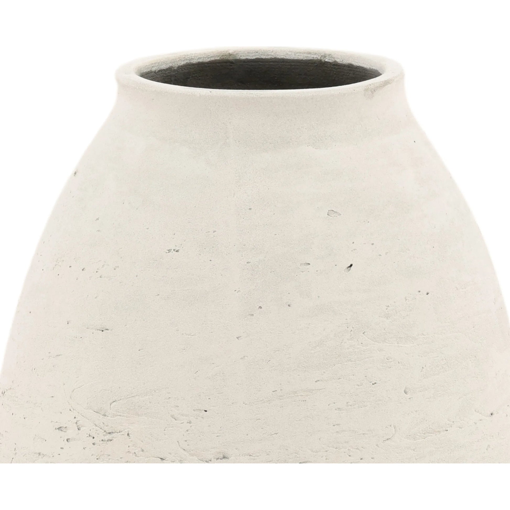 Charon Vase by Arch & Plane. Made from cement in a transitional style.