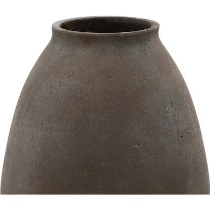 Charon Vase by Arch & Plane. Made from cement in a transitional style.