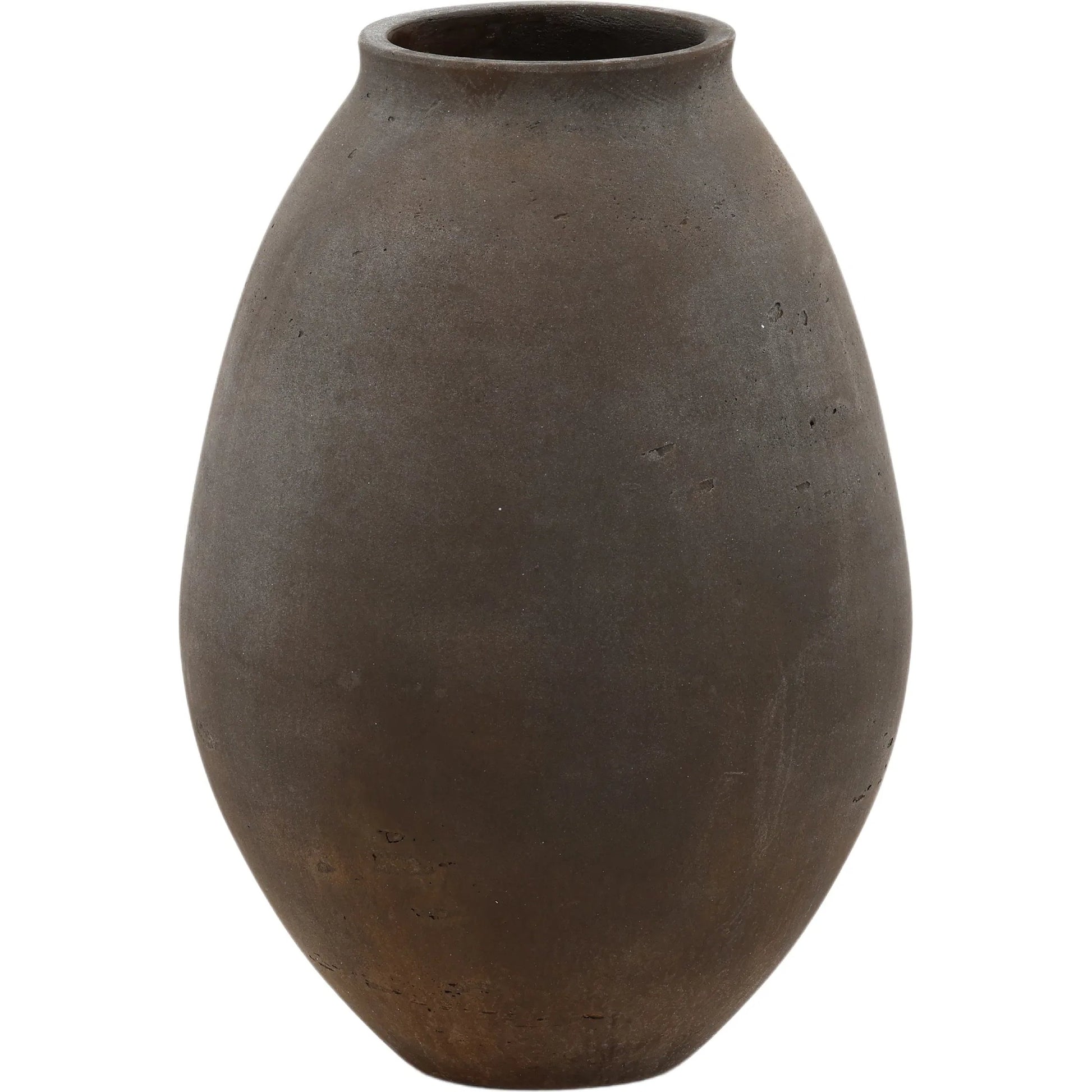Charon Vase by Arch & Plane. Made from cement in a transitional style.