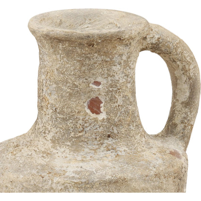 Mechelle Vase by Arch & Plane in antique white. Made from terracotta in a rustic style.