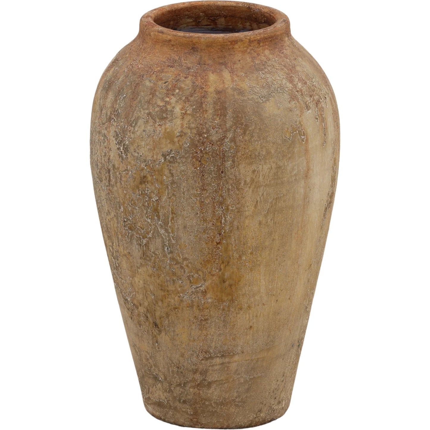 001 SI-2532859 | Primary Silo | Nasir Pot by Arch & Plane in rust. Made from terracotta in a unique style.