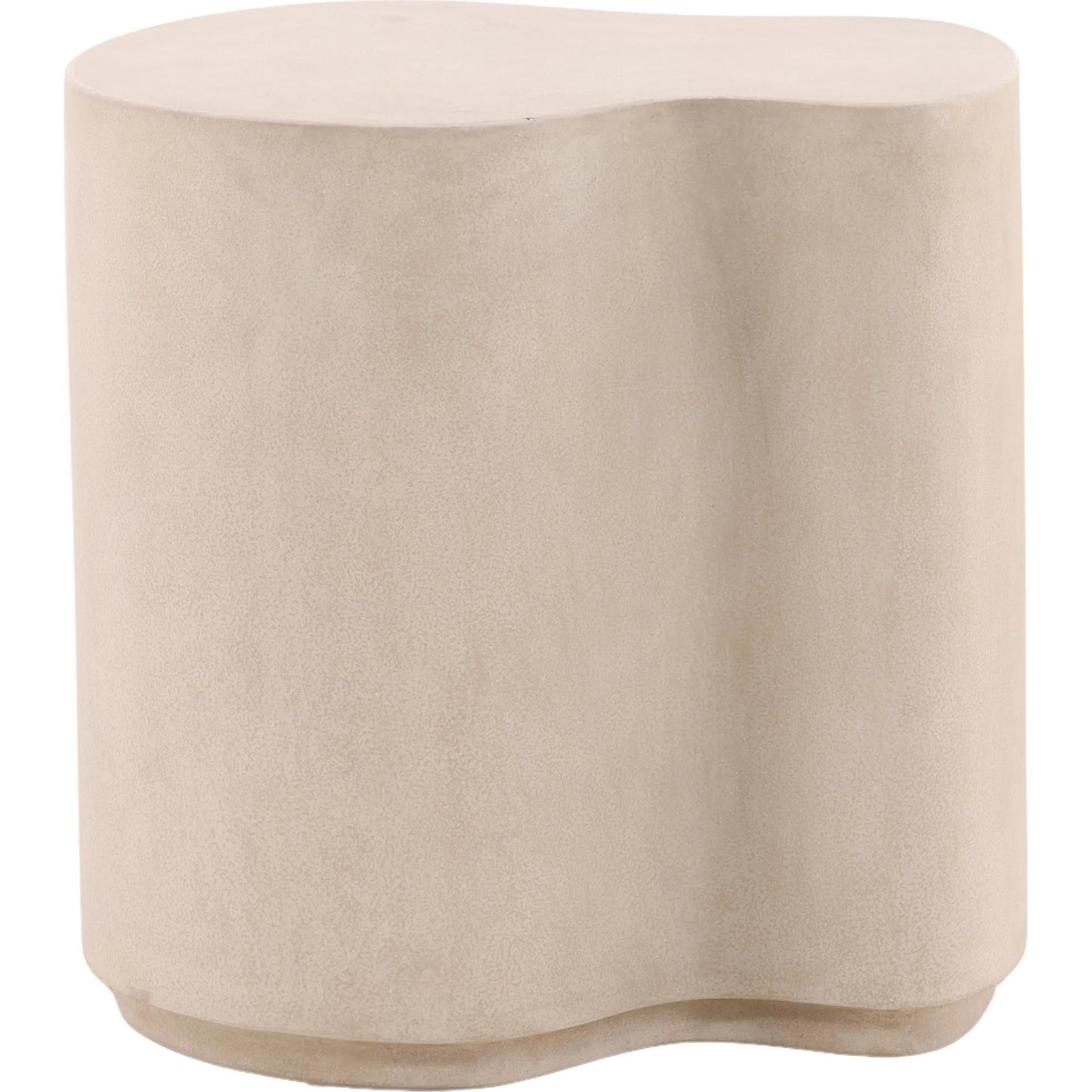 004 SI-2532870 | Additional Silo | Alisha Outdoor Side Table by Arch & Plane in light grey. Made from concrete in a unique style.
