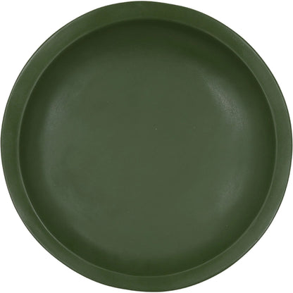 Nautica Outdoor Bowl by Arch & Plane in olive. Made from lightweight concrete in a unique style.