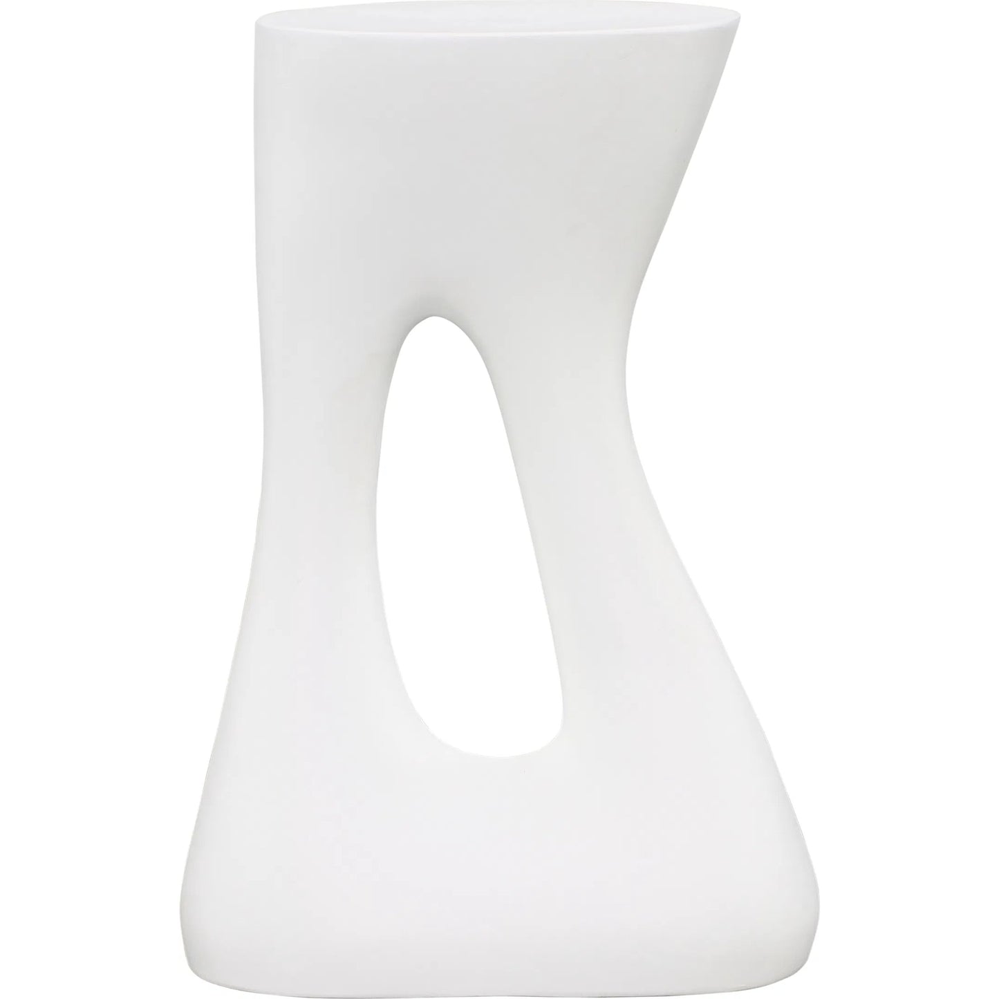 002 SI-2350673 | Additional Silo | Arch Side Table by Arch & Plane in white. Made from lightweight concrete in a modern style.