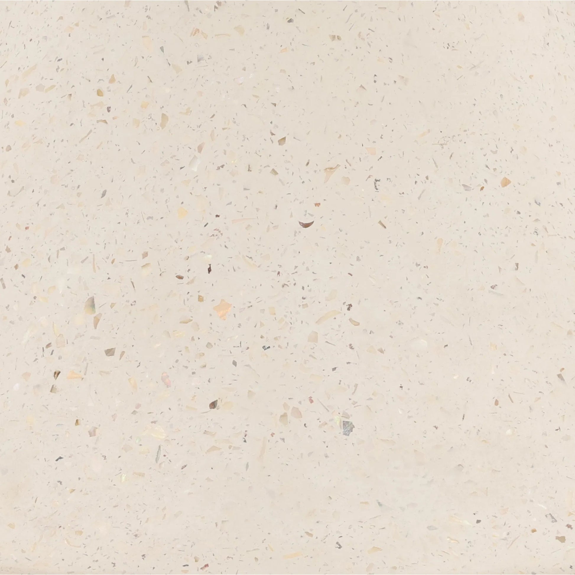 Renata Outdoor Bar Table by Arch & Plane in ivory. Made from lightweight concrete terrazzo in a unique style.