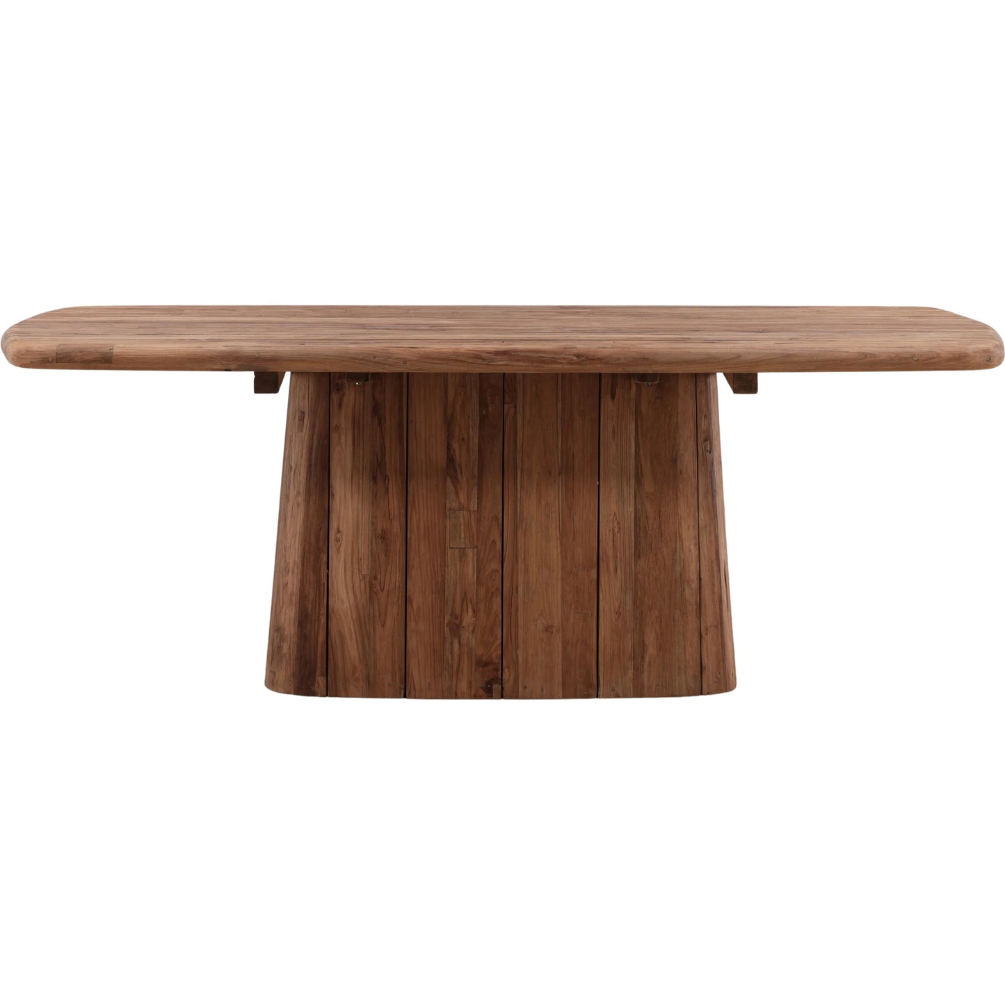 002 SI-2532895 | Additional Silo | Buck Outdoor Dining Table by Arch & Plane in natural. Made from reclaimed teak wood in a unique style.