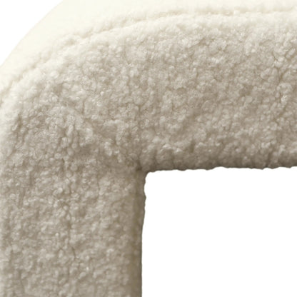 Trey Bench by Arch & Plane in ivory. Made from unique in a transitional style.