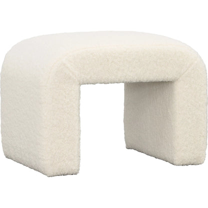 Trey Bench by Arch & Plane in ivory. Made from unique in a transitional style.
