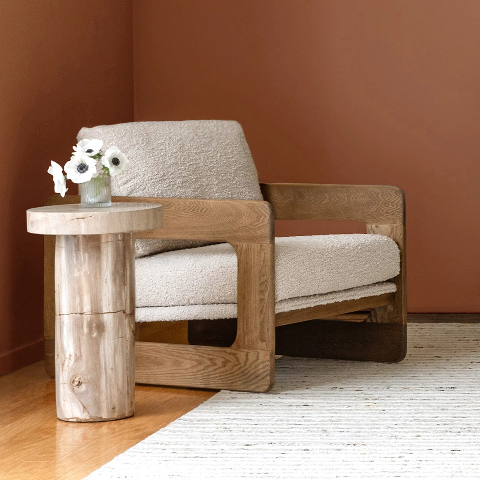 Francine Occasional Chair by Arch & Plane. Made from unique in a transitional style.