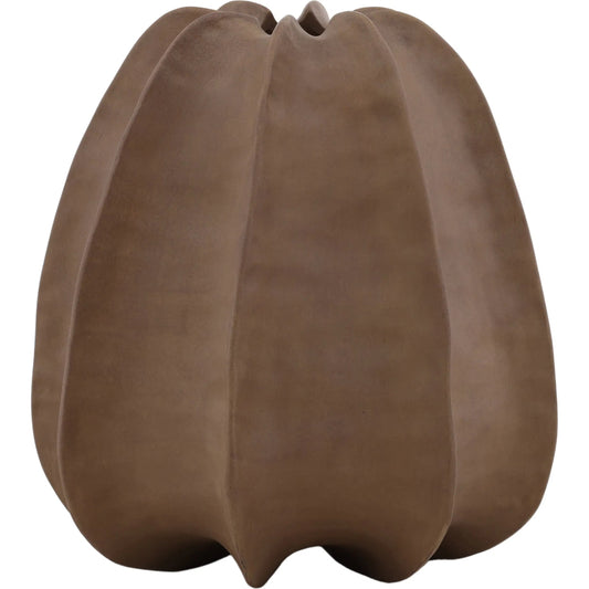 Elm Vase by Arch & Plane in light brown. Made from terracotta in a unique style.