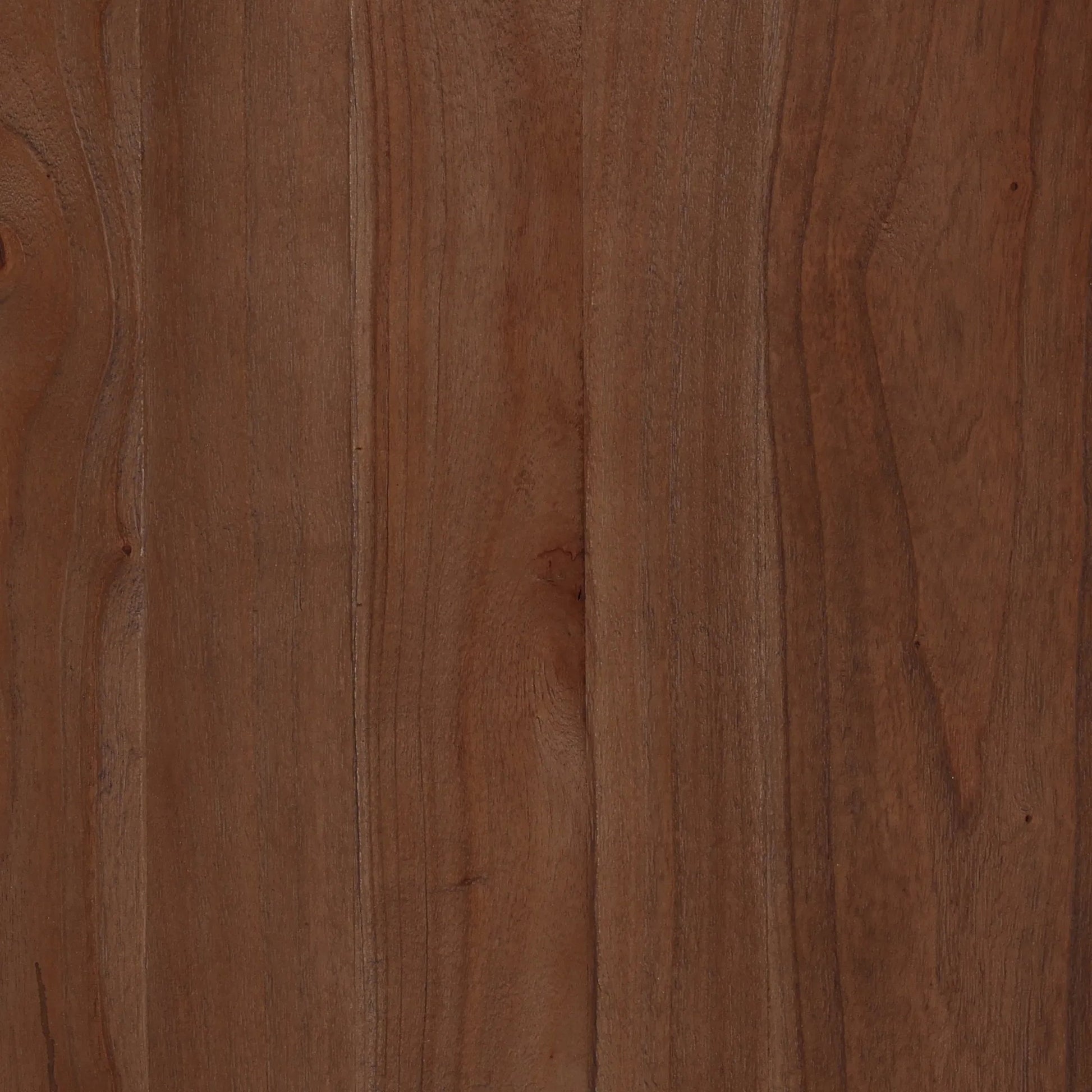 Marquez Sideboard by Arch & Plane in medium brown. Made from mindi wood in a unique style.