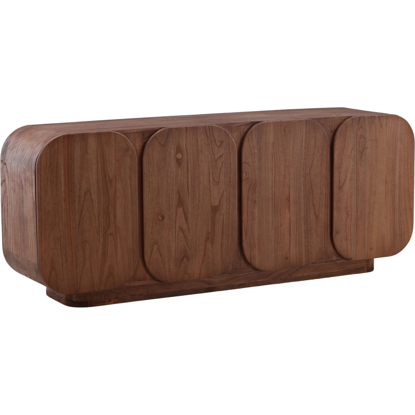 001 SI-2532912 | Primary Silo | Marquez Sideboard by Arch & Plane in medium brown. Made from mindi wood in a unique style.