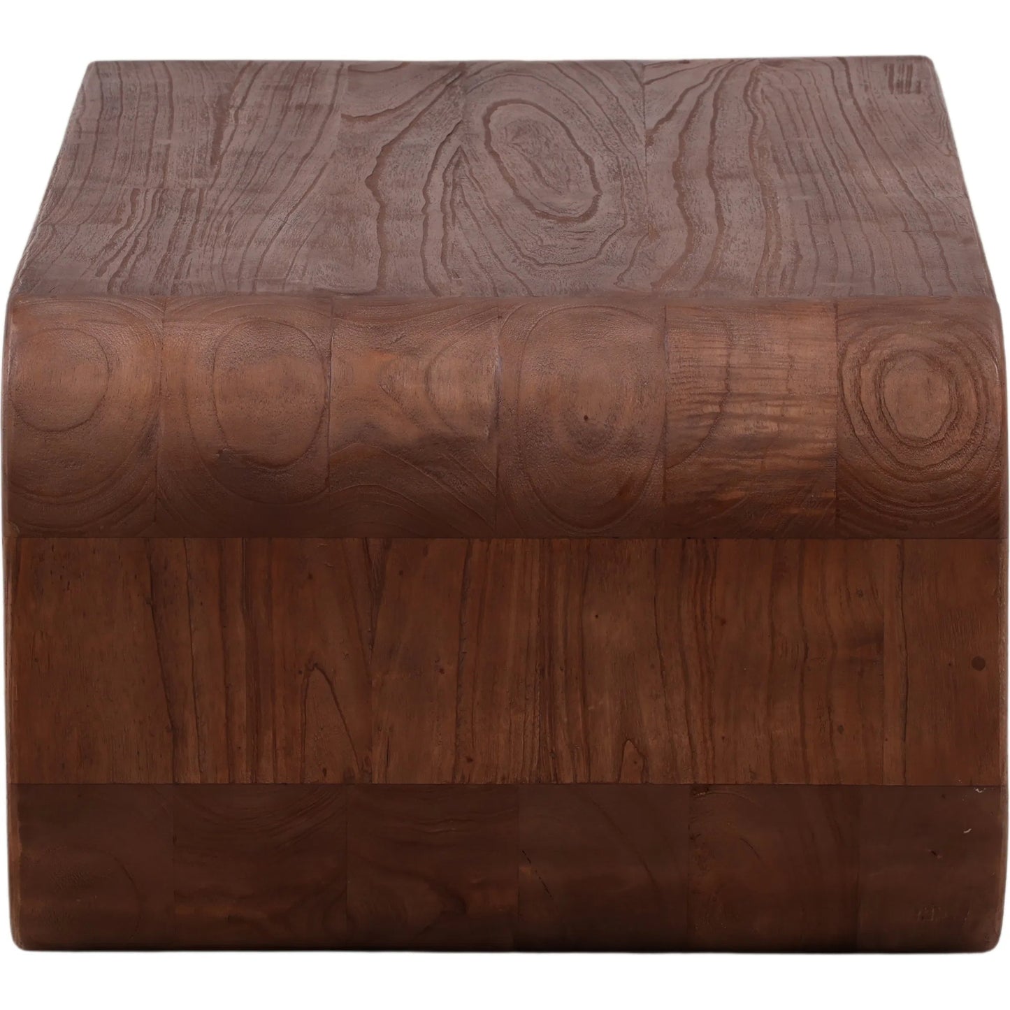 003 SI-2532913 | Additional Silo | Carlos Coffee Table by Arch & Plane in medium brown. Made from mindi wood in a unique style.