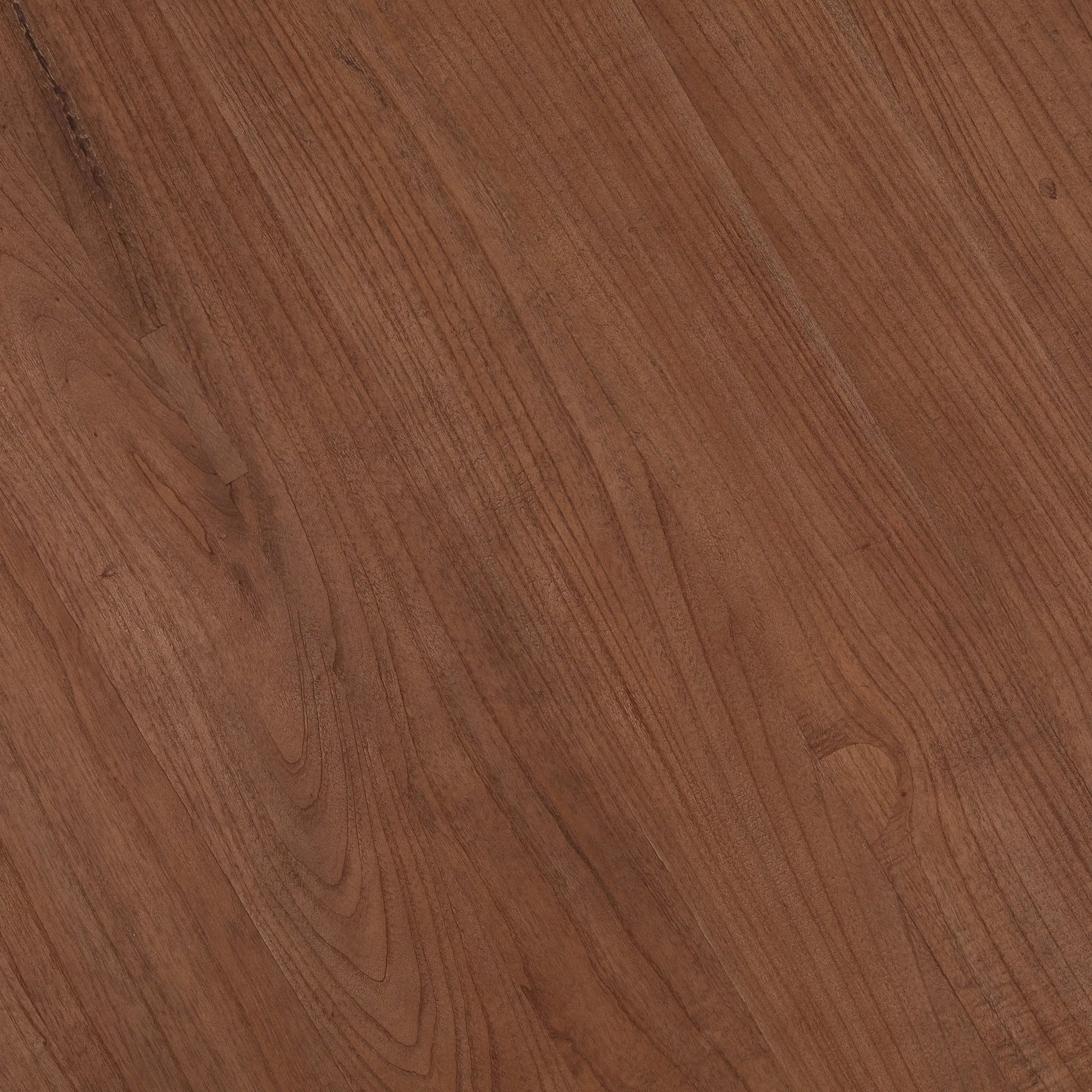 Belle Dining Table by Arch & Plane in medium brown. Made from mindi wood in a unique style.