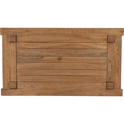 Muriel Coffee Table by Arch & Plane in brown. Made from mindi wood in a unique style.
