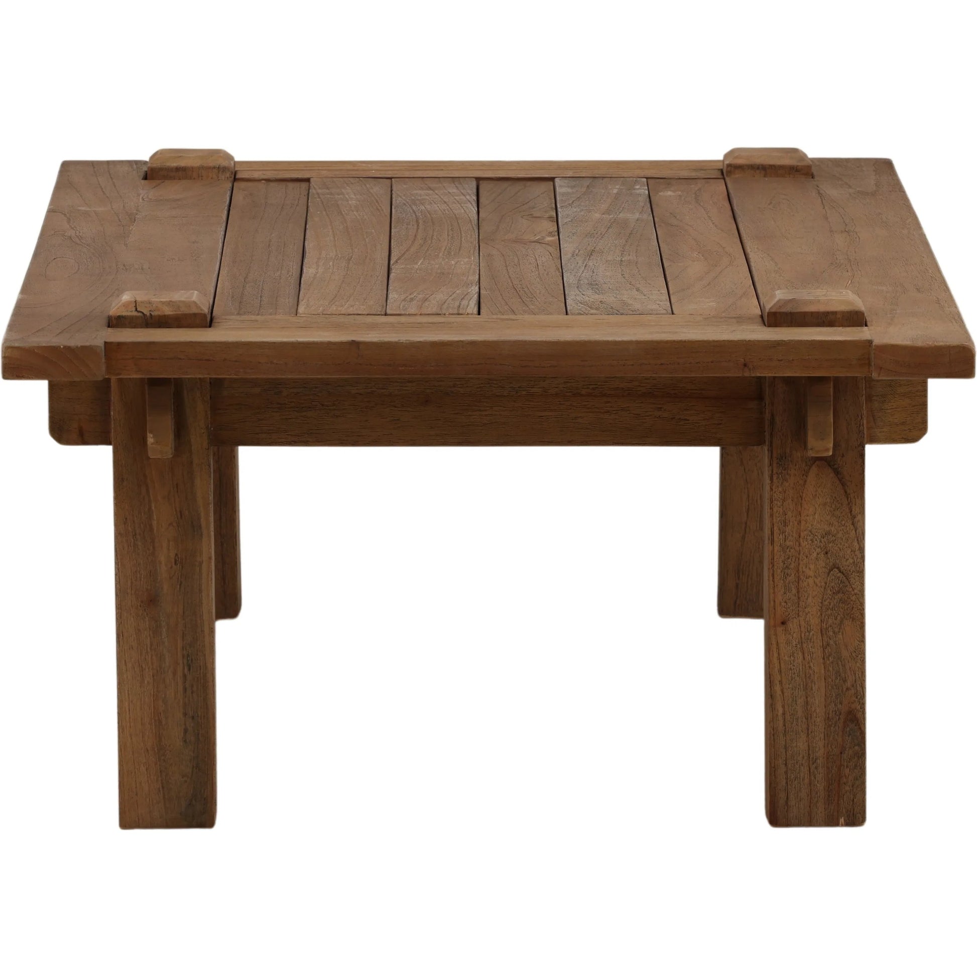 Muriel Coffee Table by Arch & Plane in brown. Made from mindi wood in a unique style.