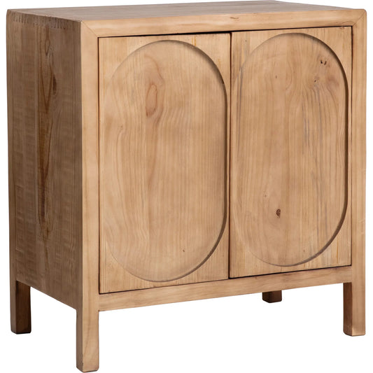 Knox Sideboard by Arch & Plane in brown and natural finish. Made from reclaimed pine wood in a modern style.