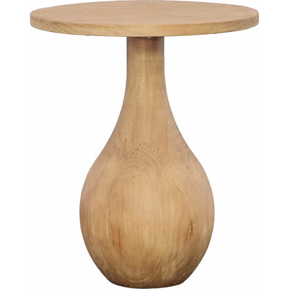 Mila Side Table by Arch & Plane in natural. Made from pine wood in a transitional style.