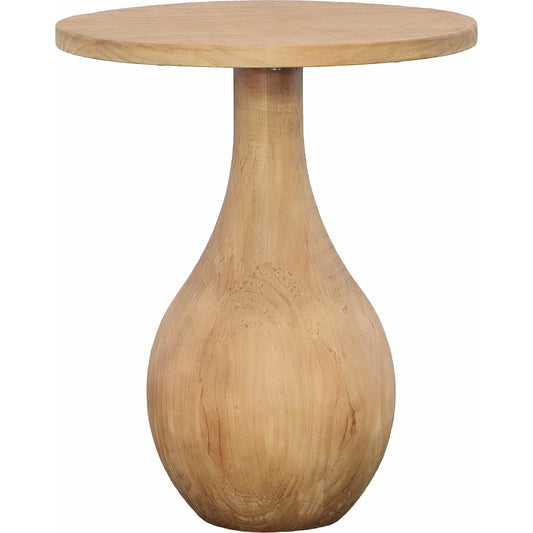 Mila Side Table by Arch & Plane in natural. Made from pine wood in a transitional style.