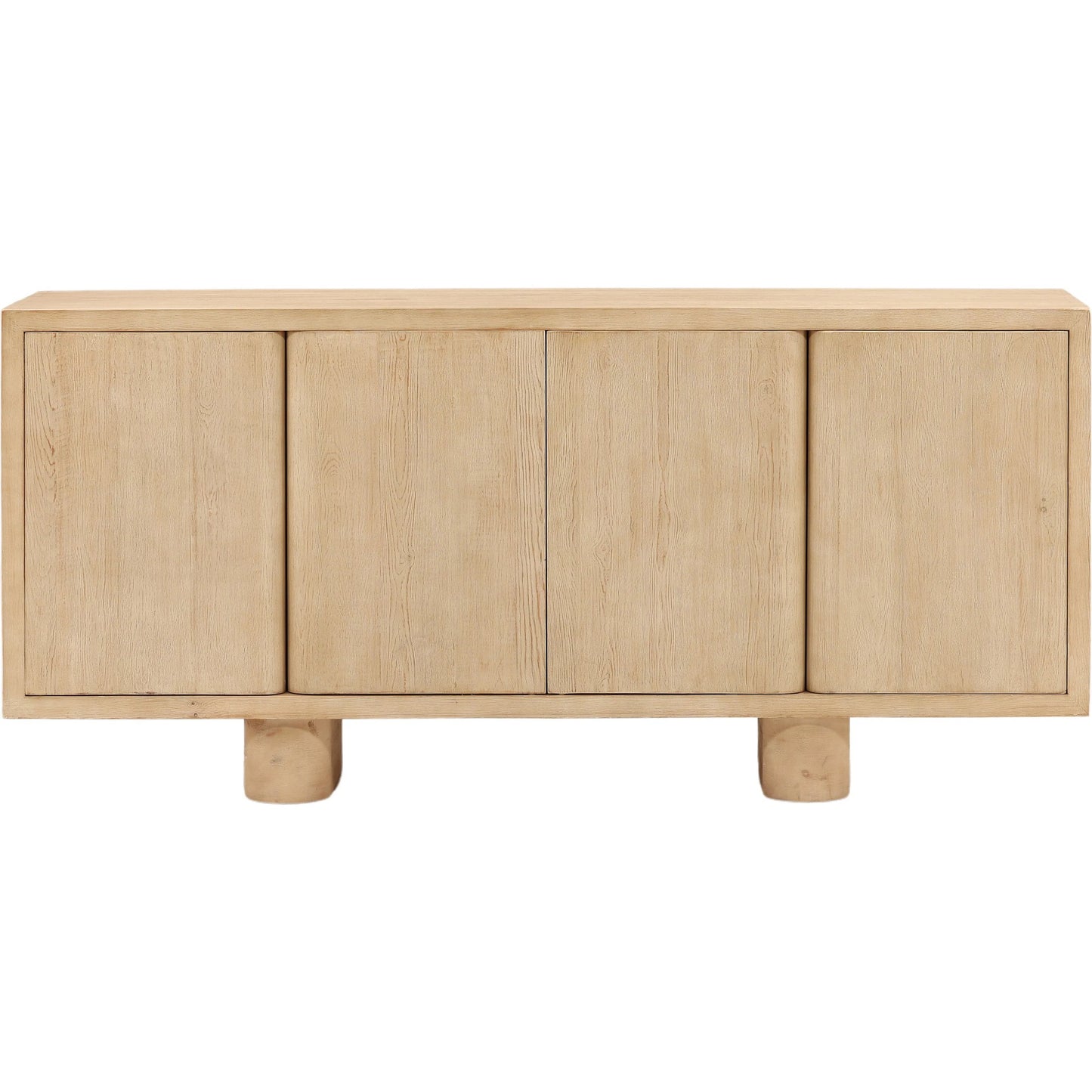 002 SI-2350797 | Additional Silo | Vidal Sideboard by Arch & Plane in light natural. Made from reclaimed pine wood in a transitional style.