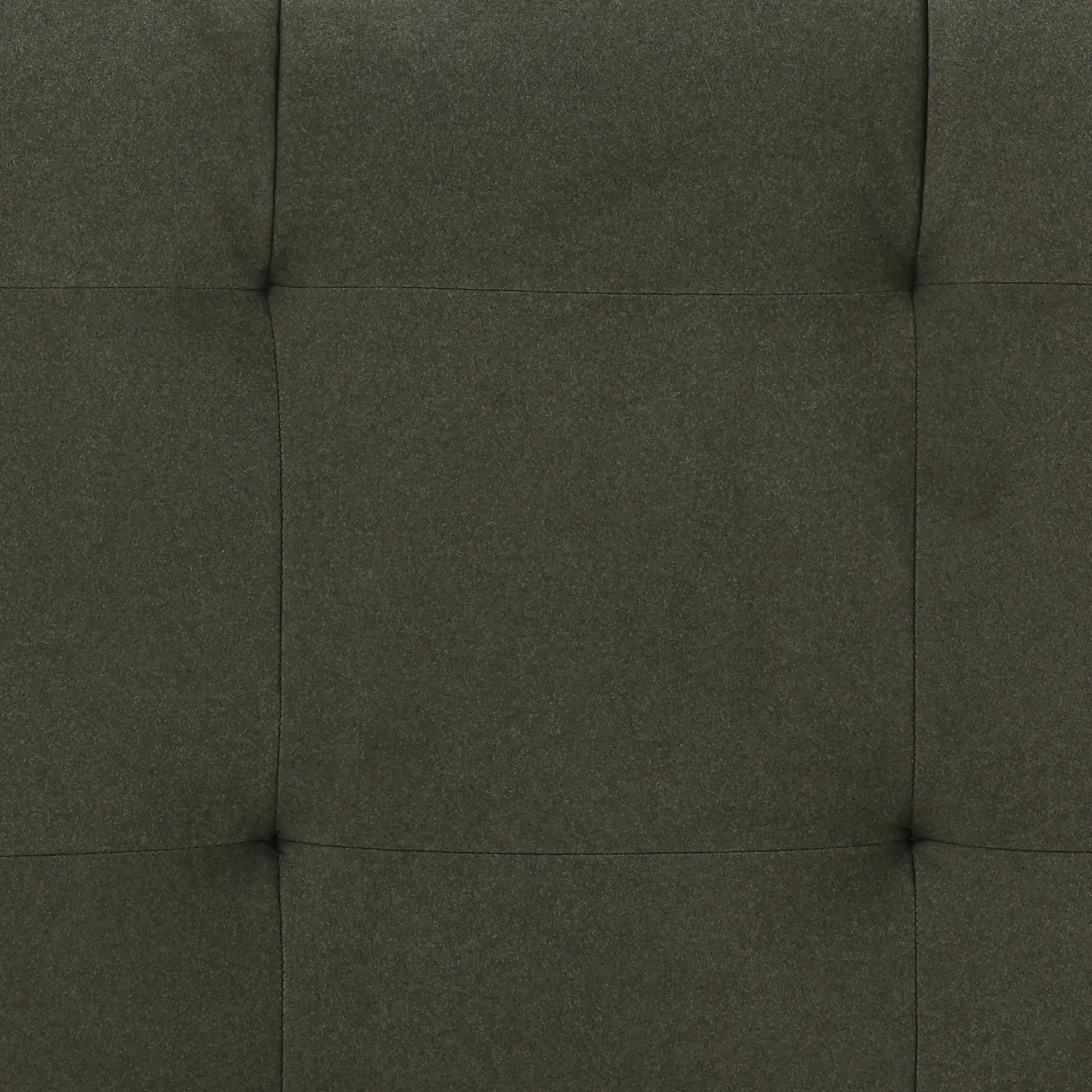 Poppy Sofa by Arch & Plane in mohair olive. Made from faux mohair fabric in a unique style.