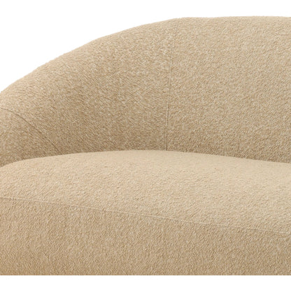 Pershing Sofa by Arch & Plane. Made from chunky boucle fabric in a transitional style.