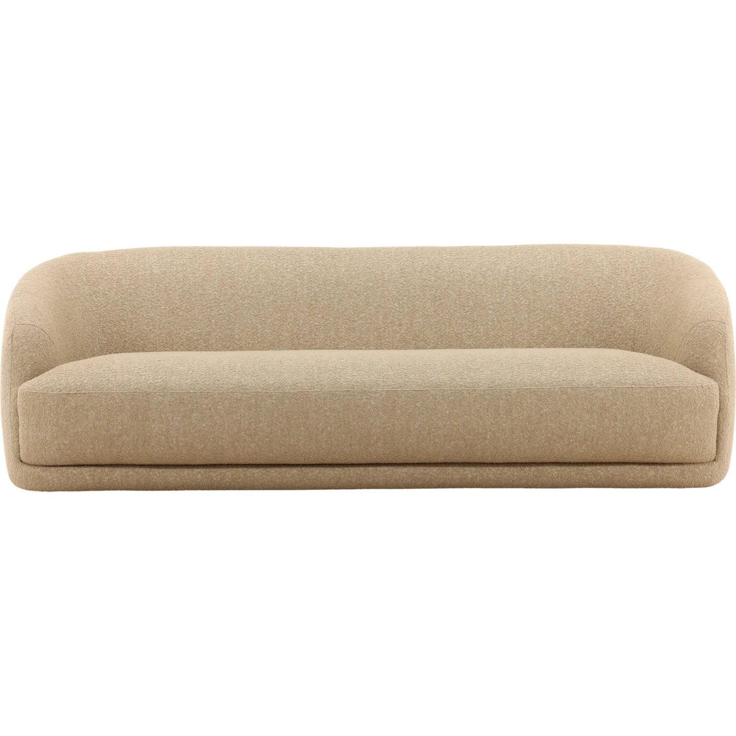 003 SI-2440607 | Additional Silo | Pershing Sofa by Arch & Plane. Made from chunky boucle fabric in a transitional style.