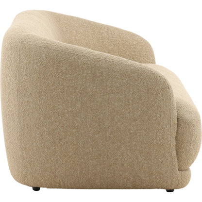 Pershing Sofa by Arch & Plane. Made from chunky boucle fabric in a transitional style.