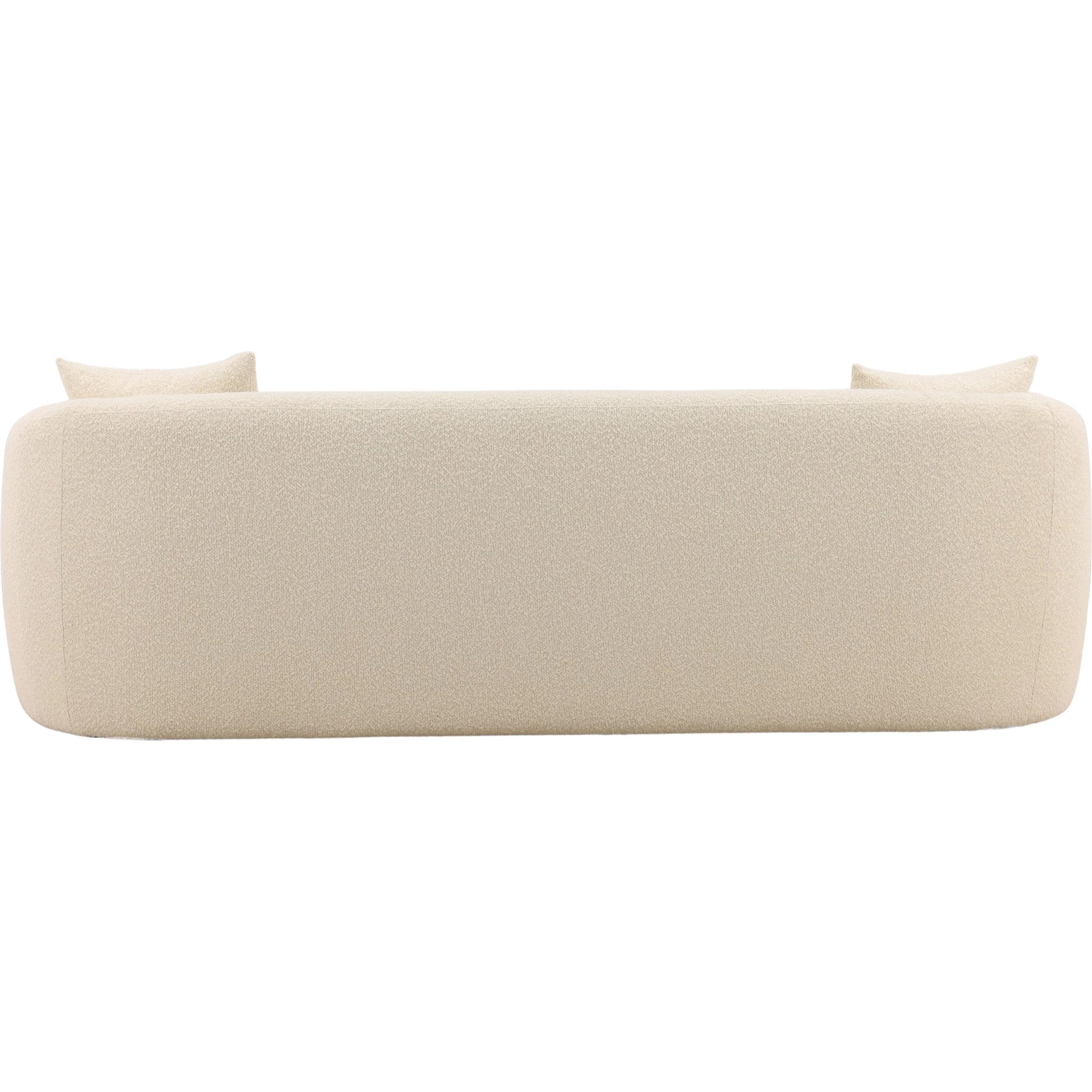 Pershing Sofa by Arch & Plane. Made from chunky boucle fabric in a transitional style.