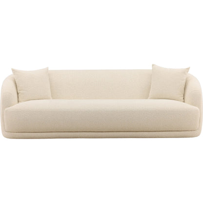 Pershing Sofa by Arch & Plane. Made from chunky boucle fabric in a transitional style.