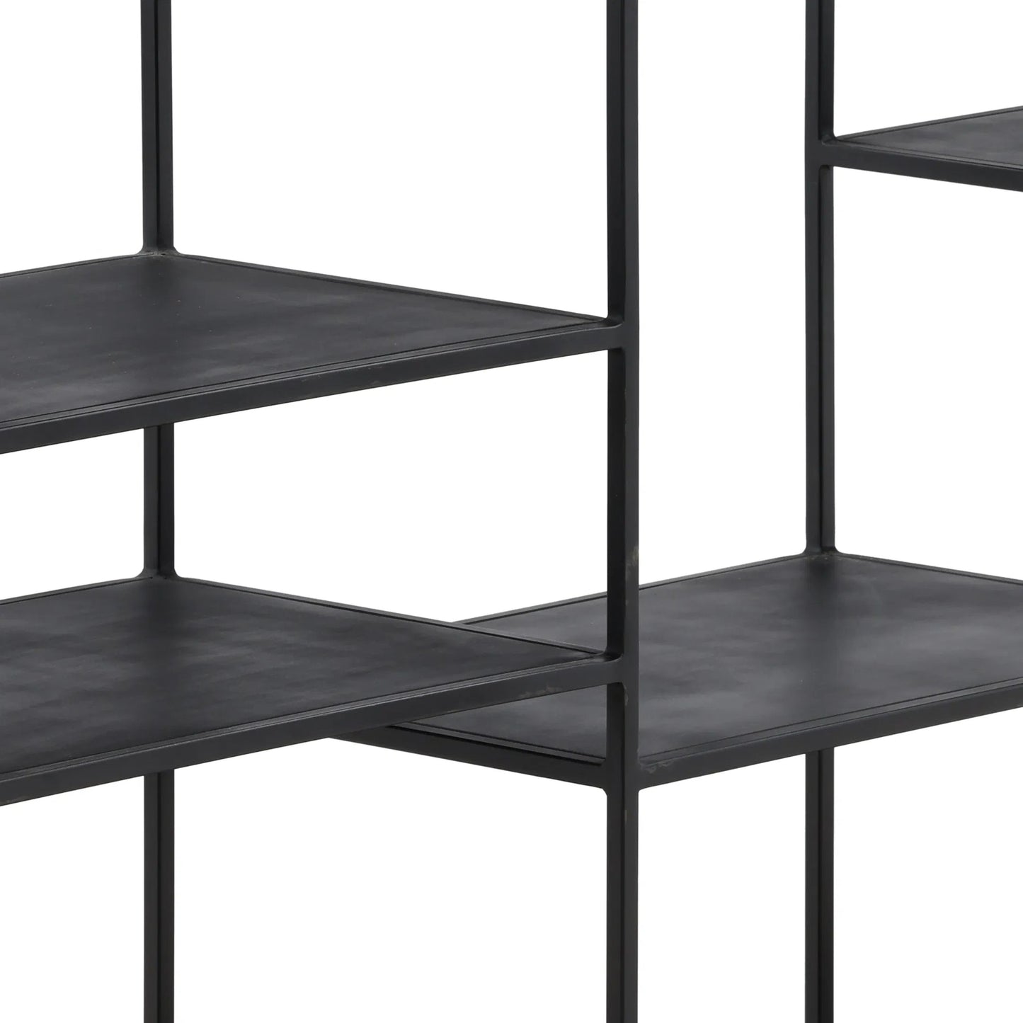 004 SI-2350818 | Closeup | Micah Bookcase by Arch & Plane in black. Made from metal in a modern style.