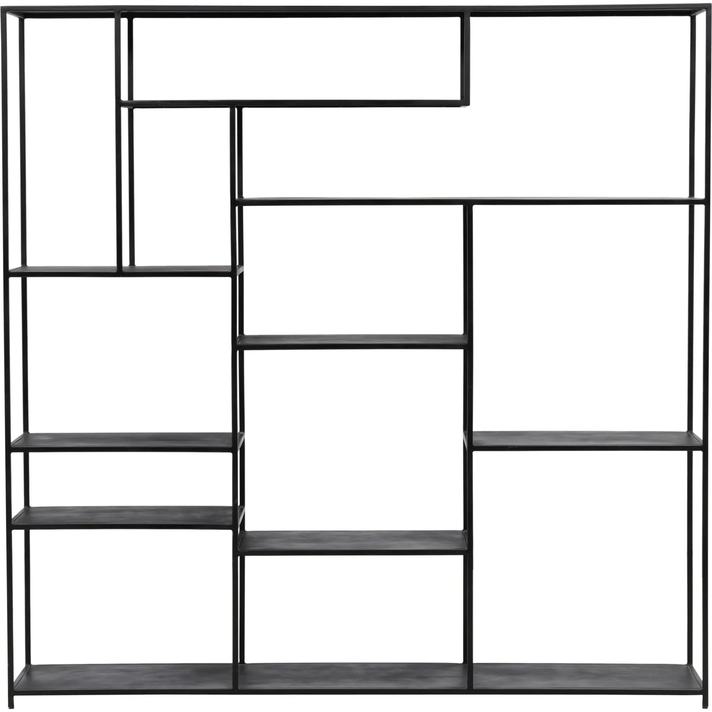 002 SI-2350818 | Additional Silo | Micah Bookcase by Arch & Plane in black. Made from metal in a modern style.