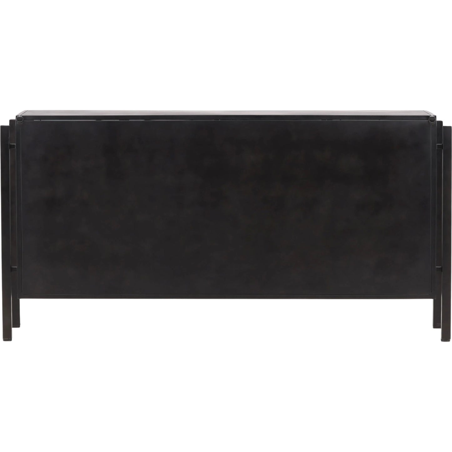 004 SI-2350834 | Additional Silo | Brenton Sideboard by Arch & Plane in black. Made from iron, glass in a modern style.