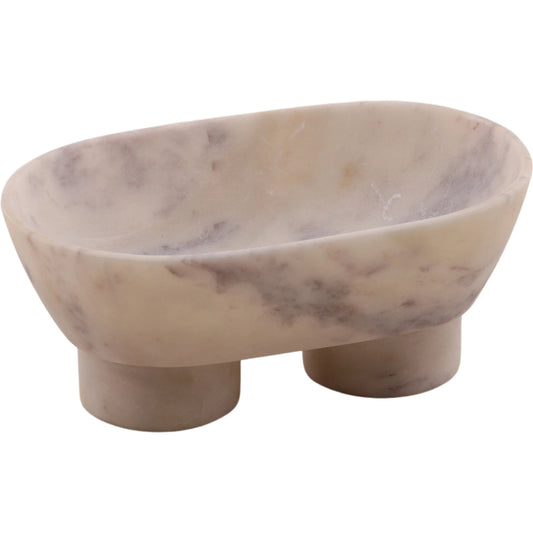Venn Bowl by Arch & Plane in white. Made from marble in a unique style.