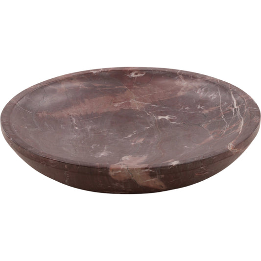 Xanadu Bowl by Arch & Plane in rust. Made from marble in a unique style.