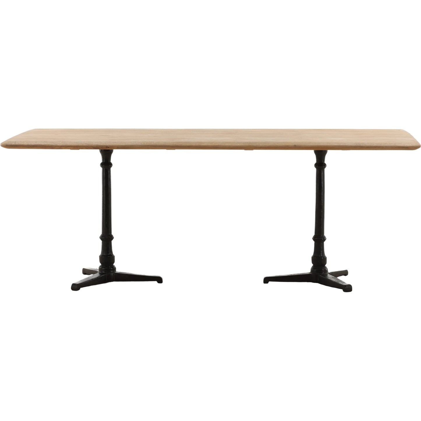 002 SI-2440625 | Additional Silo | Christian Dining Table by Arch & Plane in natural, black. Made from mango wood, metal in a transitional style.