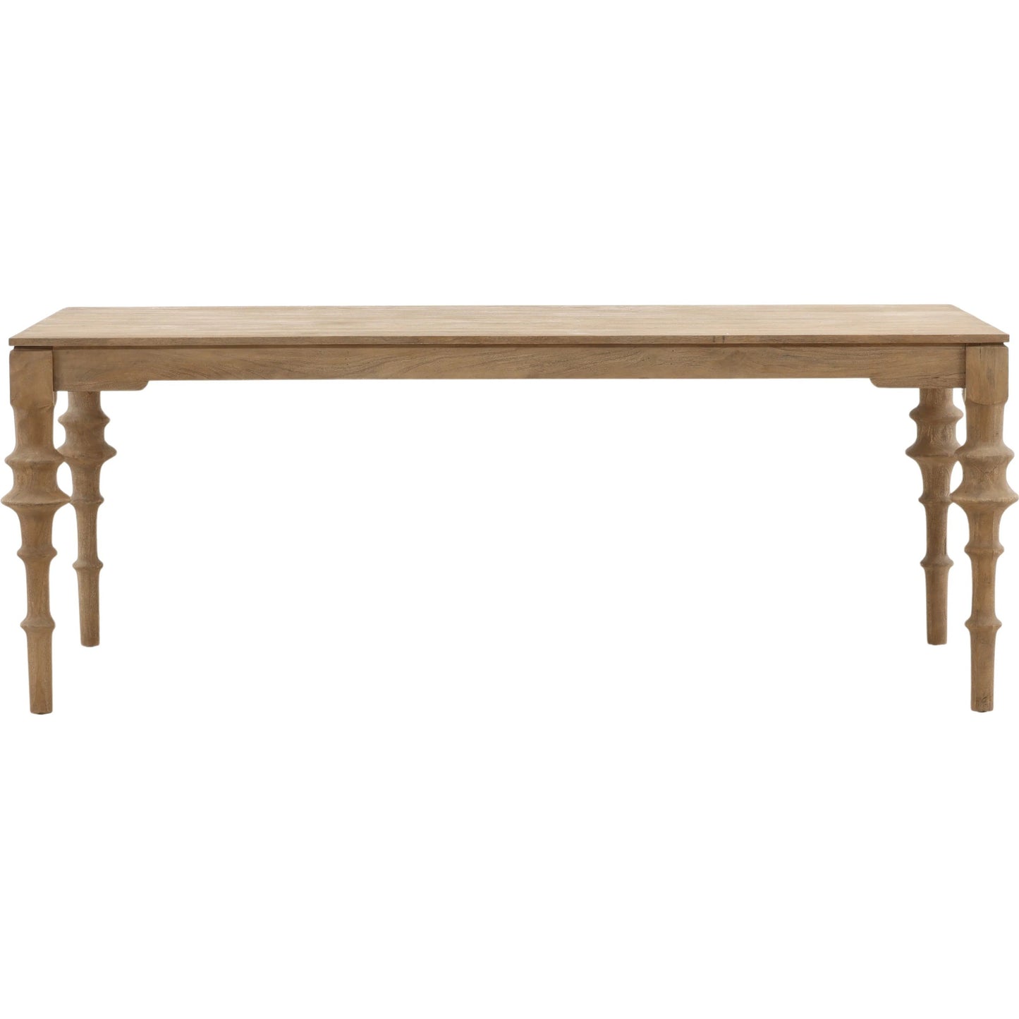 002 SI-2440628 | Additional Silo | Chet Dining Table by Arch & Plane in natural. Made from mango wood in a transitional style.