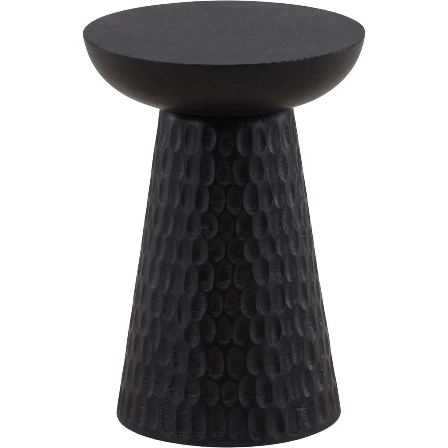 001 SI-2440637 | Primary Silo | Marty Side Table by Arch & Plane in black. Made from mango wood in a modern style.