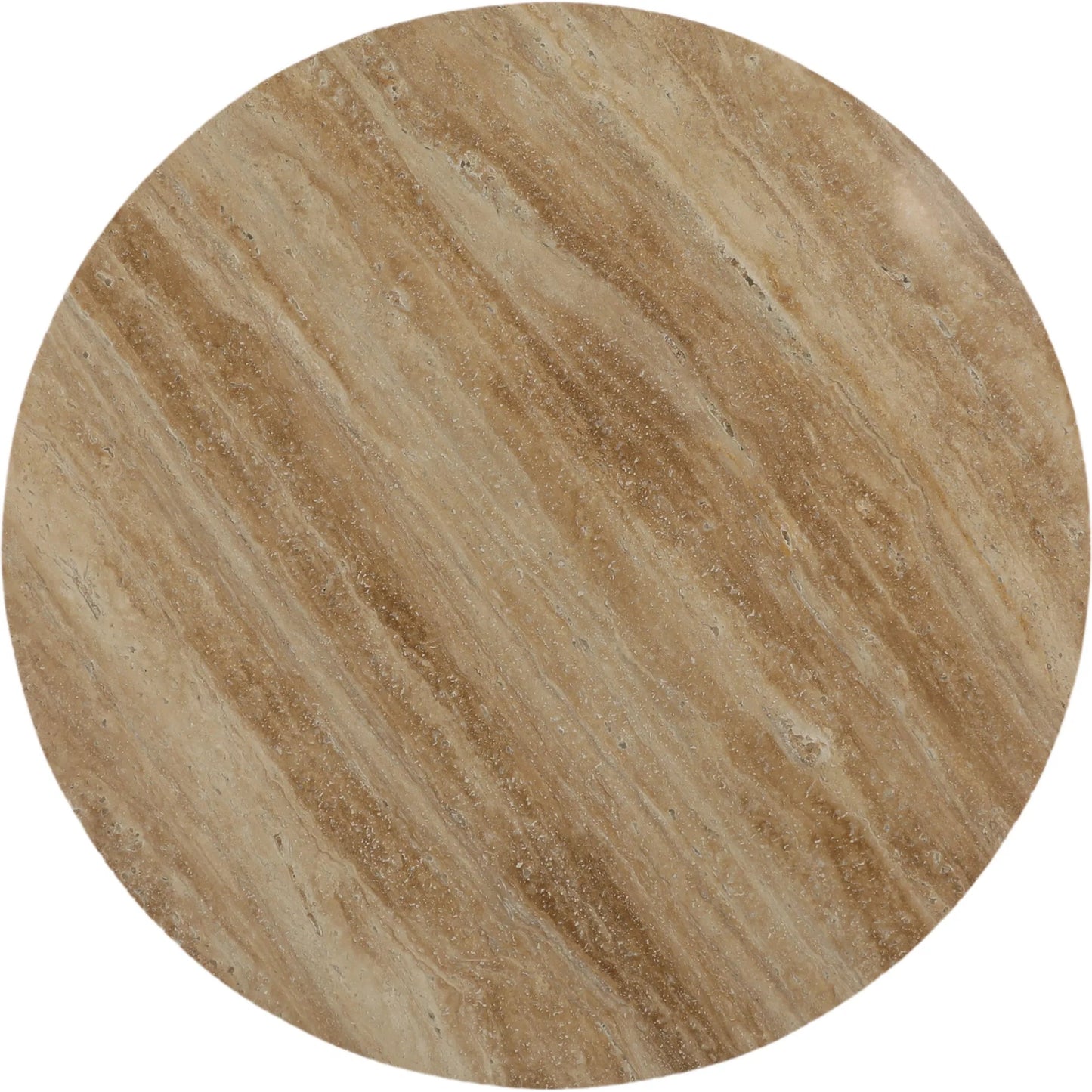002 SI-2532933 | Additional Silo | Awilda Coffee Table by Arch & Plane in natural. Made from travertine, cane, iron in a unique style.