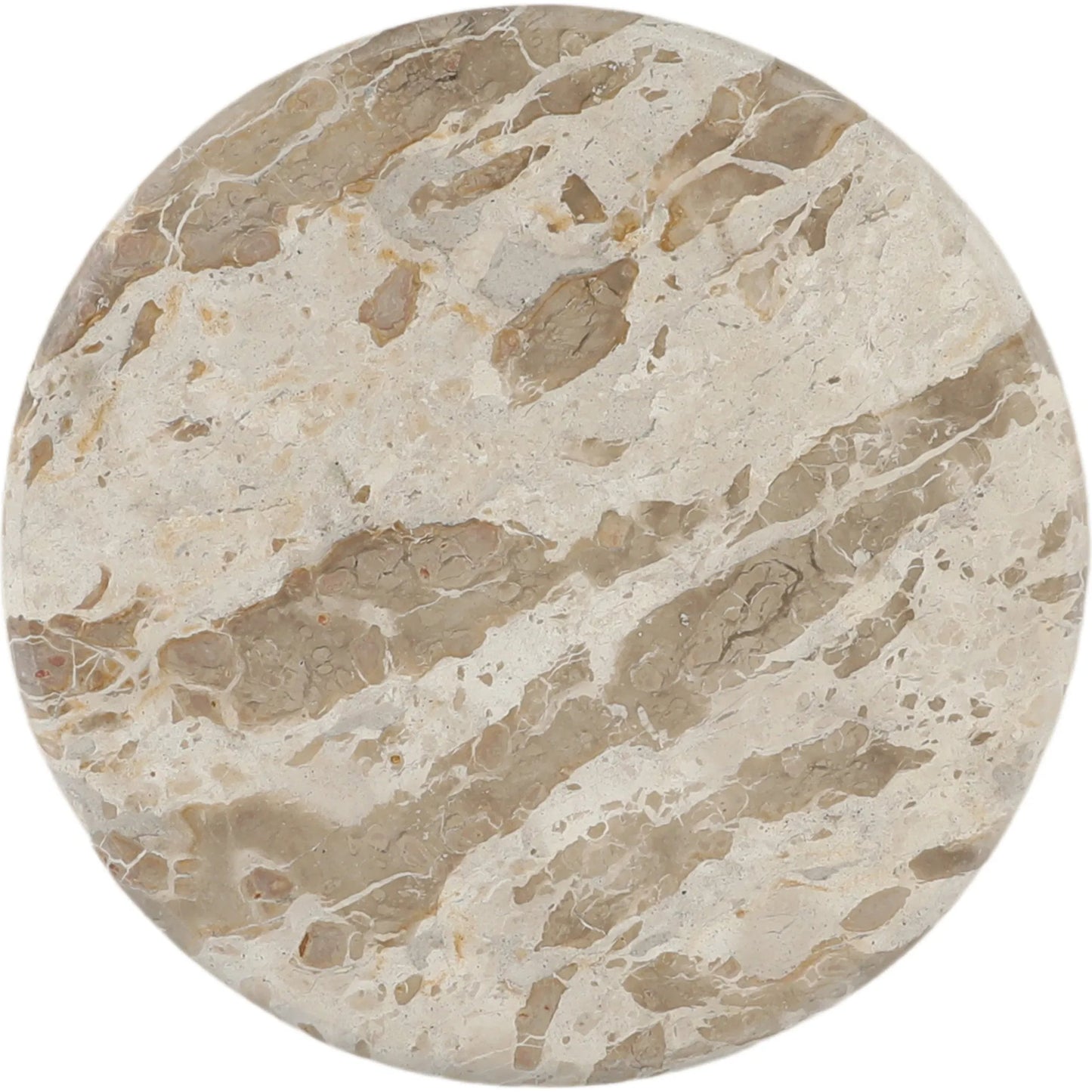 003 SI-2532935 | Additional Silo | Darleen Side Table by Arch & Plane in beige, natural. Made from tendu marble, mango wood in a unique style.